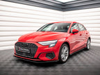 Maxton Design - STREET PRO FRONT SPLITTER + FLAPS AUDI A3 8Y