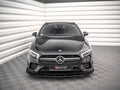 Maxton Design - STREET PRO FRONT SPLITTER + FLAPS MERCEDES A35 AMG / AMG-LINE W177