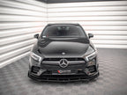 Maxton Design - STREET PRO FRONT SPLITTER + FLAPS MERCEDES A35 AMG / AMG-LINE W177