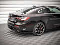 Maxton Design - STREET PRO REAR SIDE SPLITTERS + FLAPS BMW 4 M-PACK G22