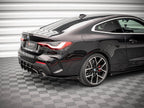 Maxton Design - STREET PRO REAR SIDE SPLITTERS + FLAPS BMW 4 M-PACK G22