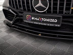 Maxton Design - FRONT SPLITTER V.2 MERCEDES AMG GT 63S 4-DOOR COUPE (2018 -)