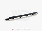 Maxton Design - CENTRAL REAR SPLITTER (VERTICAL BARS) PORSCHE 911 CARRERA / CARRERA GTS 997 FACELIFT