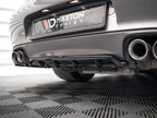 Maxton Design - CENTRAL REAR SPLITTER (VERTICAL BARS) PORSCHE 911 CARRERA / CARRERA GTS 997 FACELIFT