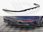 Maxton Design - CENTRAL REAR SPLITTER V.1 (VERTICAL BARS) PORSCHE 911 CARRERA AERO 992