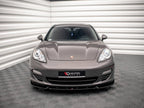 Maxton Design - FRONT SPLITTER V.2 PORSCHE PANAMERA / PANAMERA DIESEL 970