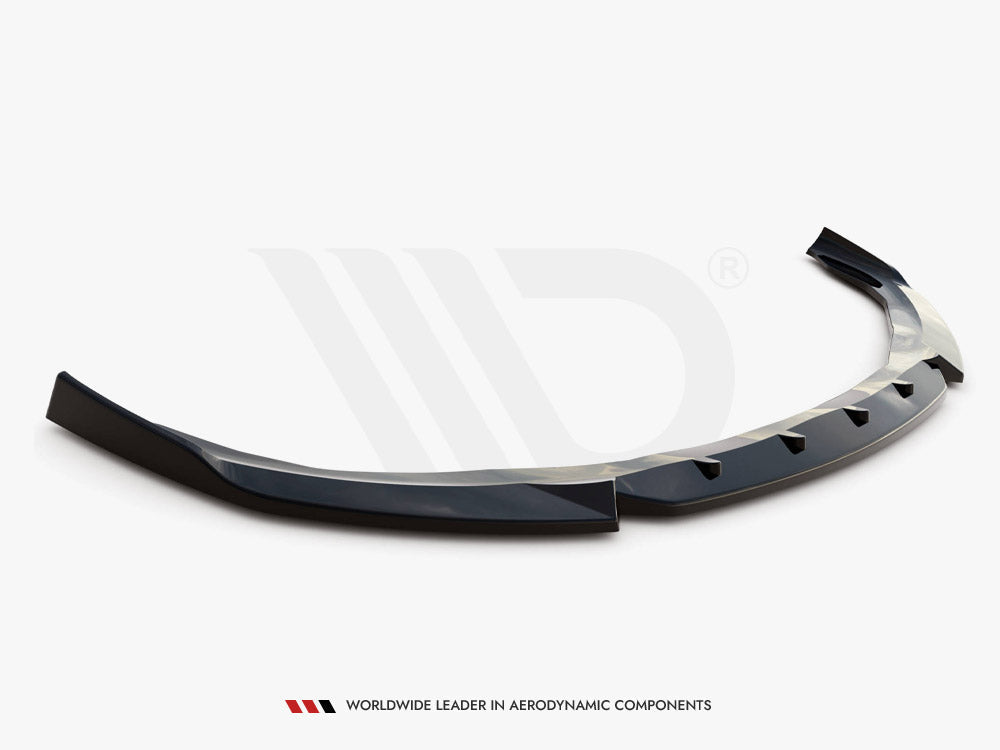 Maxton Design - FRONT SPLITTER V.2 PORSCHE PANAMERA / PANAMERA DIESEL 970