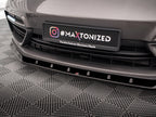 Maxton Design - FRONT SPLITTER V.1 PORSCHE PANAMERA E-HYBRID 971