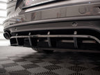 Maxton Design - CENTRAL REAR SPLITTER (VERTICAL BARS) PORSCHE PANAMERA E-HYBRID 971