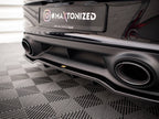 Maxton Design - CENTRAL REAR SPLITTER (VERTICAL BARS) PORSCHE 911 TURBO S 992
