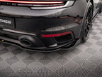 Maxton Design - CENTRAL REAR SPLITTER (VERTICAL BARS) PORSCHE 911 TURBO S 992
