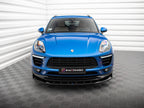 Maxton Design - FRONT SPLITTER V.1 PORSCHE MACAN MK1