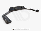 Maxton Design - CENTRAL REAR SPLITTER (VERTICAL BARS) BMW X6 M F96