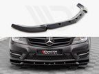Maxton Design - FRONT SPLITTER V.1 MERCEDES C COUPE AMG-LINE C204/S204/W204
