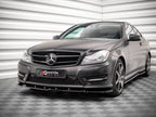 Maxton Design - FRONT SPLITTER V.1 MERCEDES C COUPE AMG-LINE C204/S204/W204