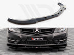 Maxton Design - FRONT SPLITTER V.2 MERCEDES C COUPE AMG-LINE C204/S204/W204