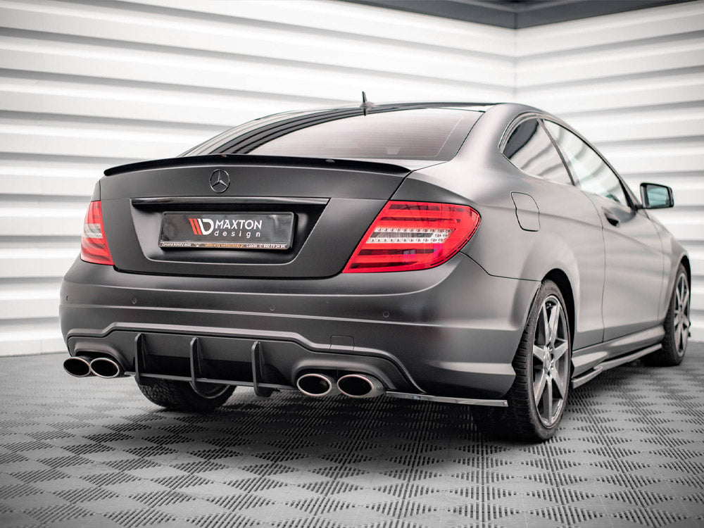 Maxton Design - Spoiler CAP Mercedes-Benz C Coupe Standard / AMG-Line C204