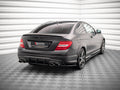 Maxton Design - REAR SIDE SPLITTERS MERCEDES C COUPE AMG-LINE C204/S204/W204