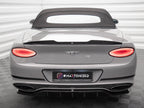 Maxton Design - CENTRAL REAR SPLITTER (VERTICAL BARS) BENTLEY CONTINENTAL GT MK3