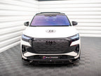 Maxton Design - FRONT SPLITTER V.2 AUDI Q4 E-TRON SPORTBACK MK1