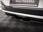 Maxton Design - CENTRAL REAR SPLITTER (VERTICAL BARS) KIA EV6 GT-LINE MK1