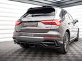 Maxton Design - CENTRAL REAR SPLITTER (VERTICAL BARS) AUDI Q3 S-LINE F3