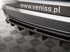 Maxton Design - CENTRAL REAR SPLITTER (VERTICAL BARS) AUDI Q3 S-LINE F3