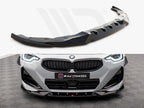 Maxton Design - FRONT SPLITTER V.2 BMW 2 COUPE M-PACK / M240I G42
