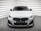 Maxton Design - FRONT SPLITTER V.3 BMW 2 COUPE M-PACK / M240I G42