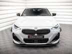 Maxton Design - STREET PRO FRONT SPLITTER BMW 2 COUPE M-PACK / M240I G42