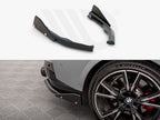 Maxton Design - REAR SIDE SPLITTERS V.2 + FLAPS BMW 2 COUPE M240I G42