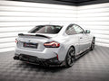 Maxton Design - REAR SIDE SPLITTERS V.2 + FLAPS BMW 2 COUPE M240I G42