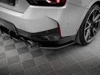 Maxton Design - STREET PRO REAR SIDE SPLITTERS BMW 2 COUPE M240I G42