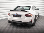 Maxton Design - STREET PRO REAR SIDE SPLITTERS BMW 2 COUPE M-PACK G42
