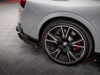 Maxton Design - STREET PRO REAR SIDE SPLITTERS + FLAPS BMW 2 COUPE M240I G42