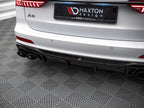 Maxton Design - REAR VALANCE + EXHAUST ENDS IMITATION AUDI S6 / A6 S-LINE C8