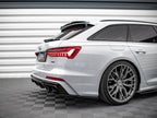 Maxton Design - Rear Side Splitters Audi A6 S-Line / S6 C8 / C8 Facelift