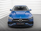 Maxton Design - FRONT SPLITTER V.2 MERCEDES C AMG-LINE W206 / 43 AMG W206