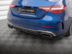 Maxton Design - CENTRAL REAR SPLITTER (VERTICAL BARS) MERCEDES C AMG-LINE W206