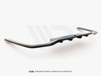 Maxton Design - CENTRAL REAR SPLITTER (VERTICAL BARS) MERCEDES C AMG-LINE W206