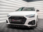 Maxton Design - FRONT SPLITTER V.1 AUDI A4 S-LINE / S4 B9 FACELIFT