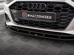Maxton Design - FRONT SPLITTER V.1 AUDI A4 S-LINE / S4 B9 FACELIFT