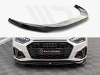 Maxton Design - FRONT SPLITTER V.2 AUDI A4 S-LINE / S4 B9 FACELIFT