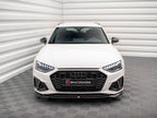 Maxton Design - FRONT SPLITTER V.2 AUDI A4 S-LINE / S4 B9 FACELIFT