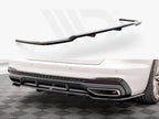 Maxton Design - CENTRAL REAR SPLITTER (VERTICAL BARS) AUDI A4 S-LINE B9 FACELIFT