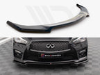 Maxton Design - FRONT SPLITTER V.1 INFINITI Q50 S MK1