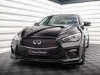 Maxton Design - FRONT SPLITTER V.1 INFINITI Q50 S MK1