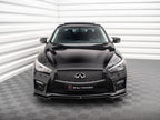 Maxton Design - FRONT SPLITTER V.1 INFINITI Q50 S MK1