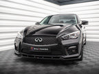 Maxton Design - FRONT SPLITTER V.2 INFINITI Q50 S MK1