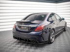 Maxton Design - Rear Side Splitters Mercedes-AMG C43 Sedan / Estate W205 / S205 Facelift